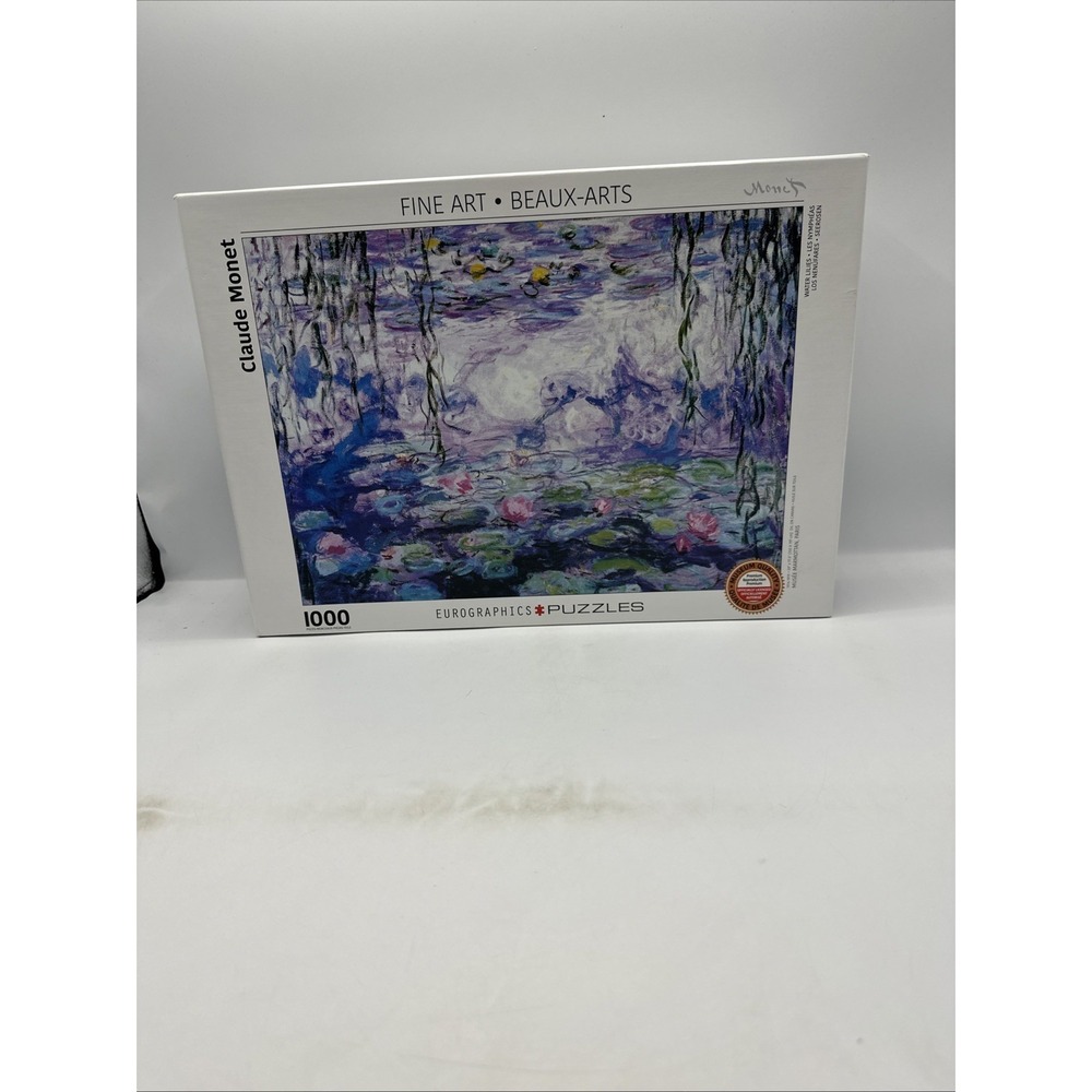 Eurographics Fine Art Collection - Claude Monet "Water Lilies" 1000 Piece Puzzle